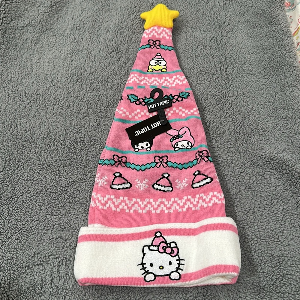 Hello Kitty Santa hat